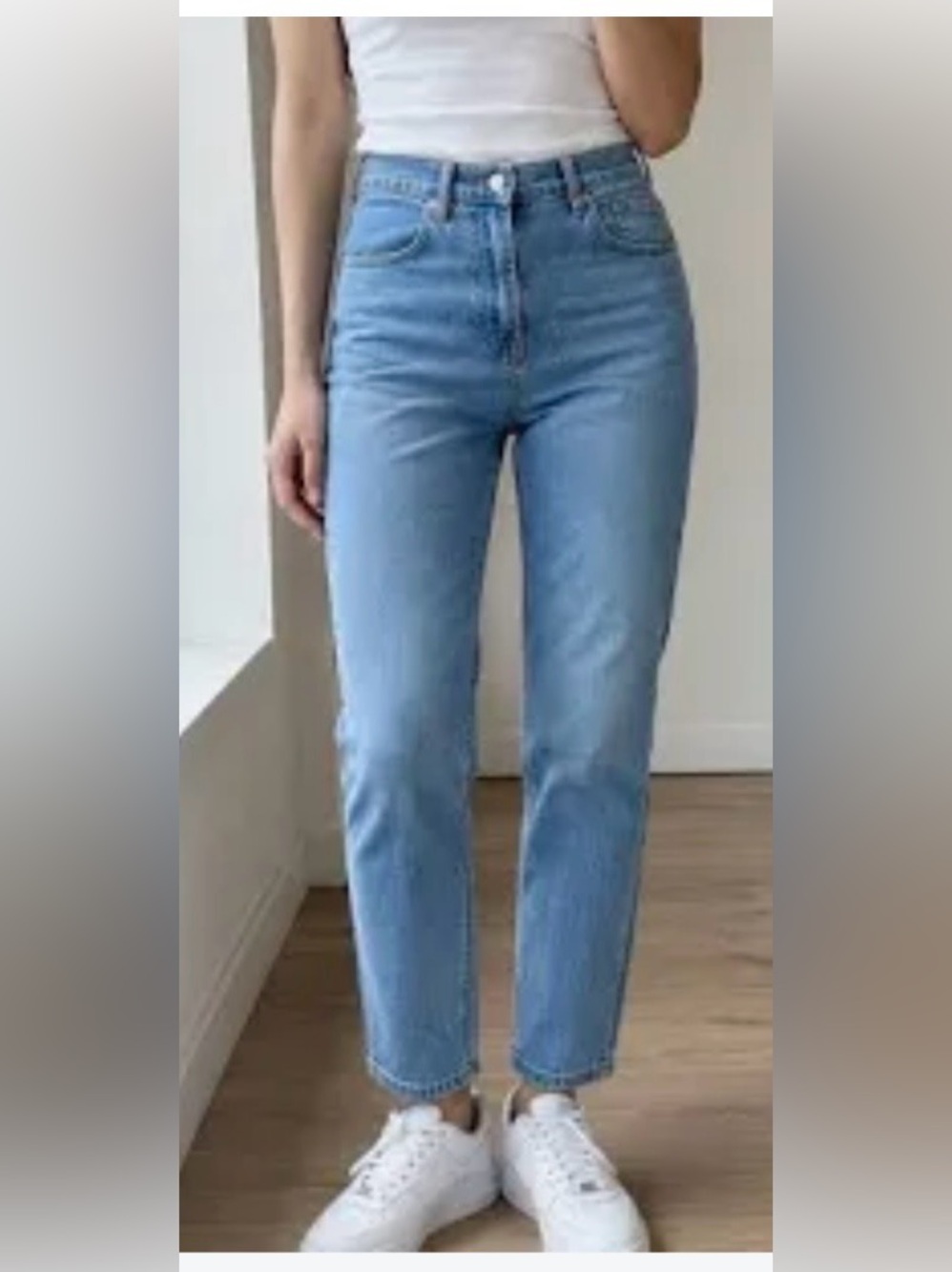 Everlane High Rise Ankle Straight size 31
